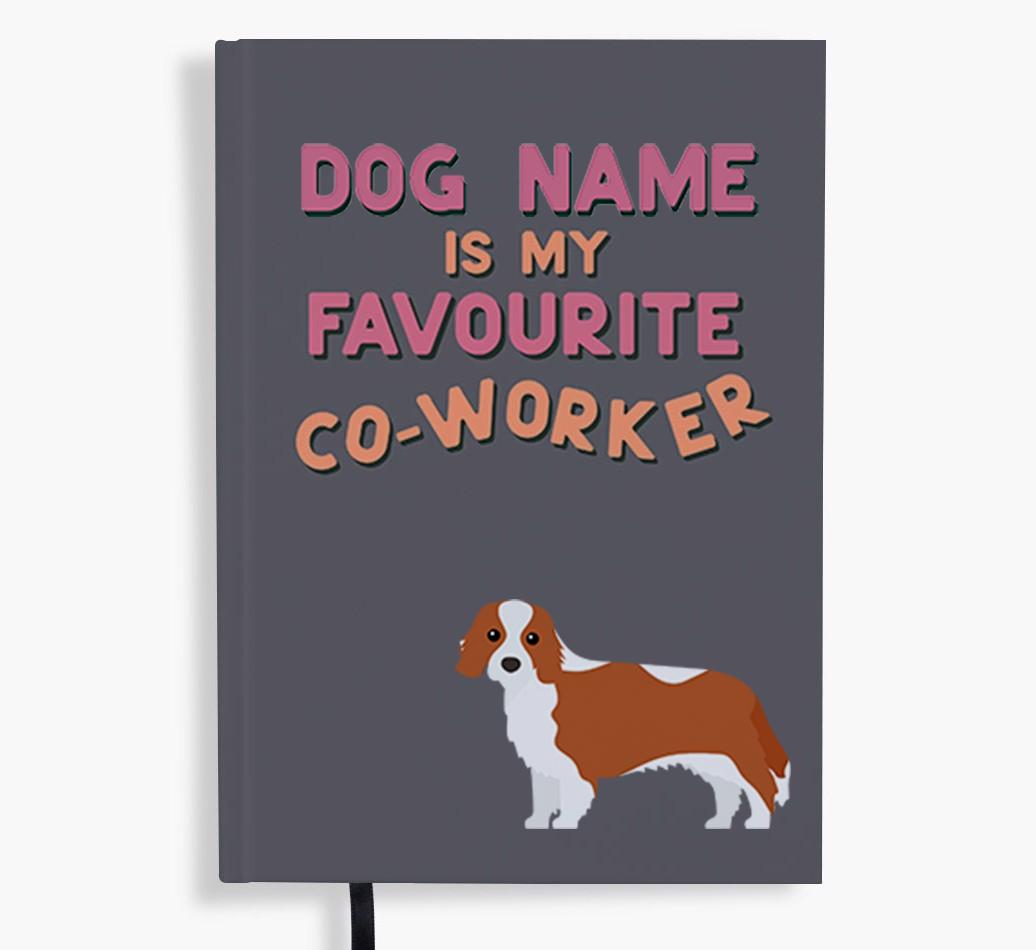 Favorite Co-Worker: Personalized {breedFullName} Notebook