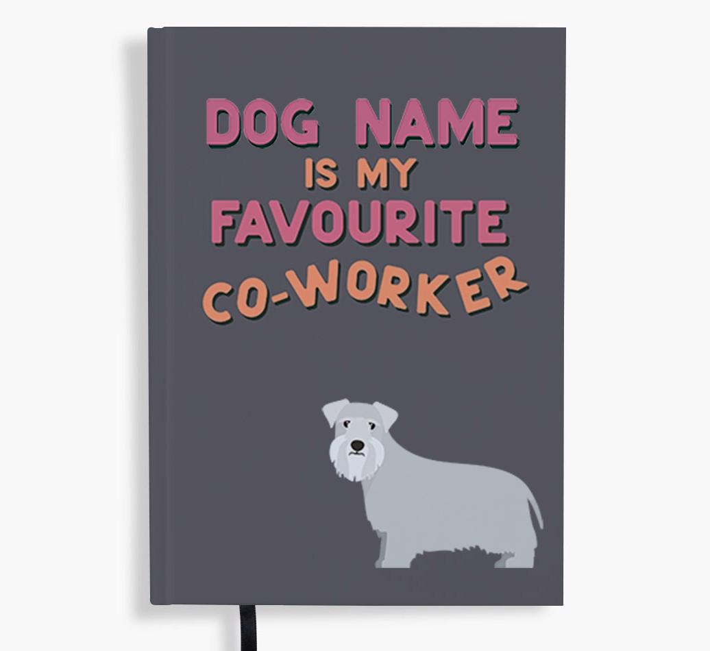 Favorite Co-Worker: Personalized {breedFullName} Notebook