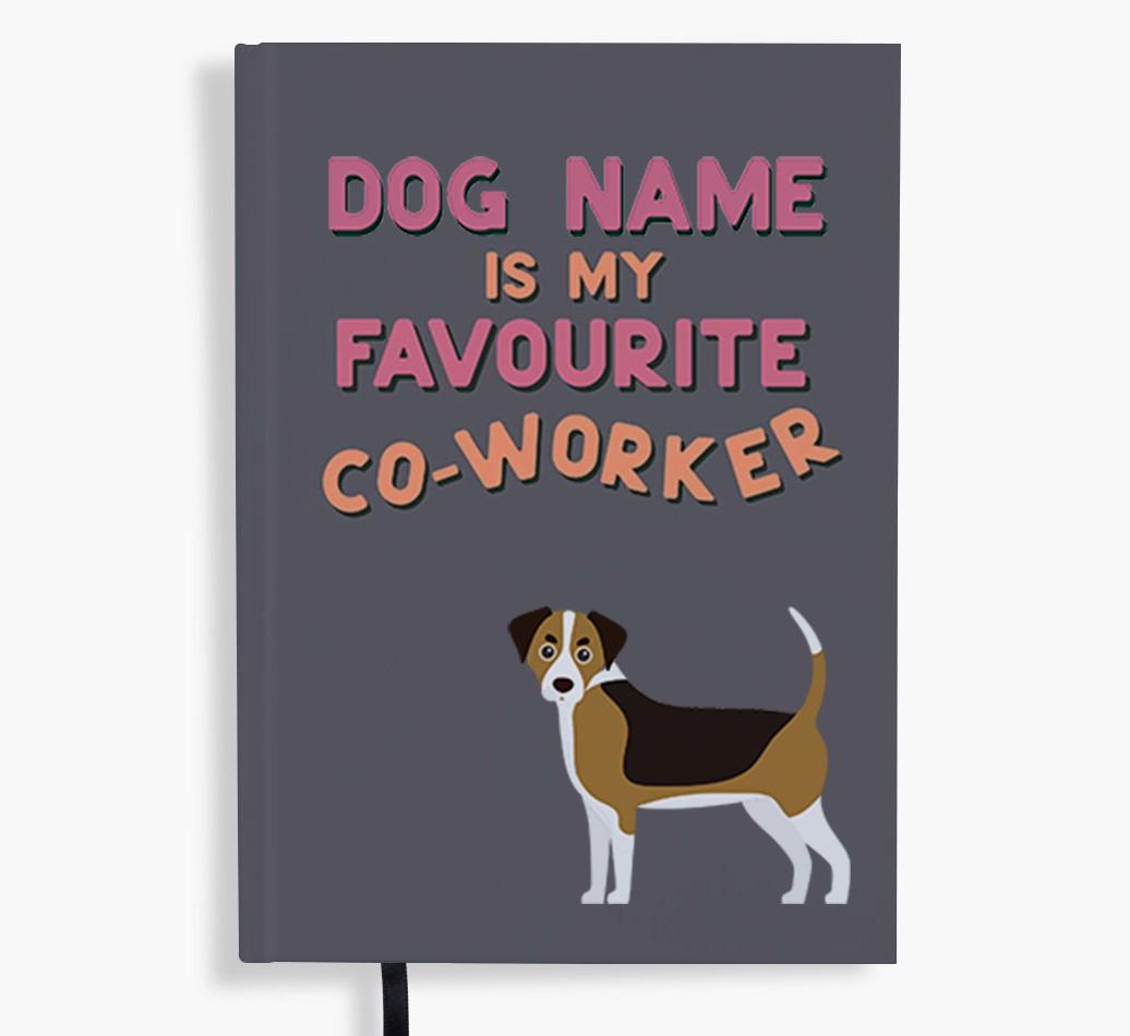 Favorite Co-Worker: Personalized {breedFullName} Notebook