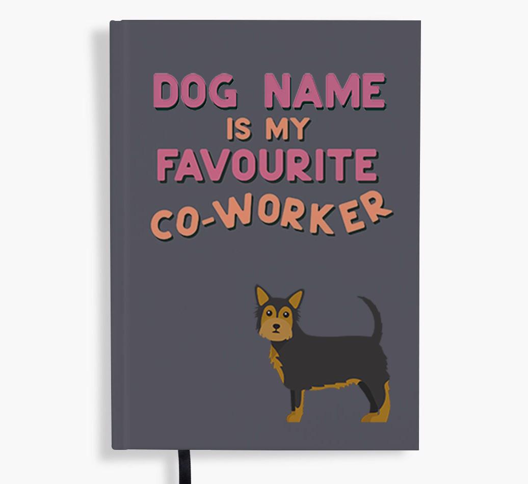 Favorite Co-Worker: Personalized {breedFullName} Notebook
