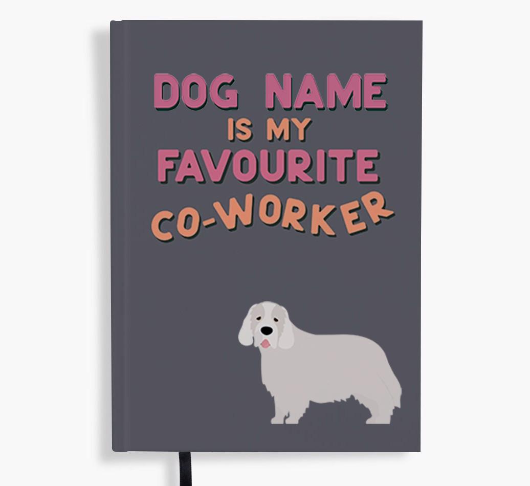 Favorite Co-Worker: Personalized {breedFullName} Notebook