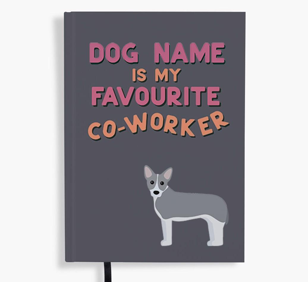 Favorite Co-Worker: Personalized {breedFullName} Notebook