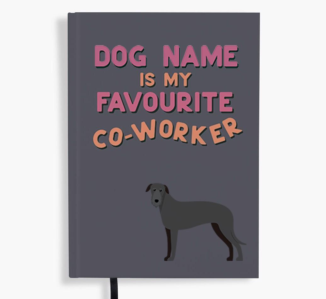 Favorite Co-Worker: Personalized {breedFullName} Notebook