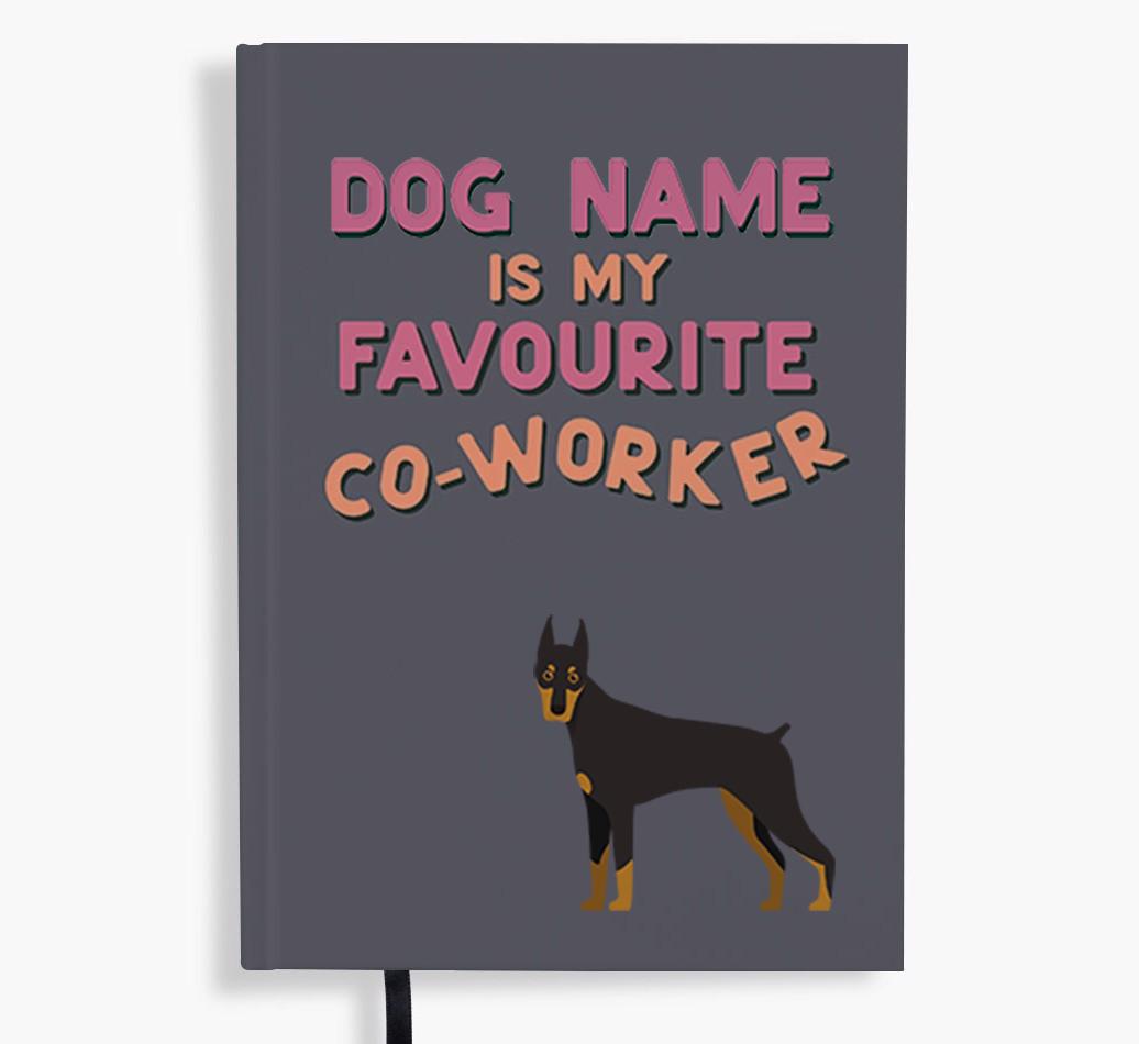 Favorite Co-Worker: Personalized {breedFullName} Notebook