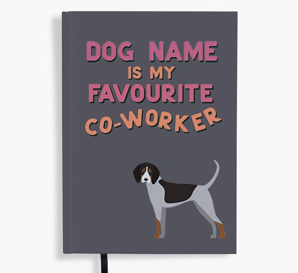 Favorite Co-Worker: Personalized {breedFullName} Notebook
