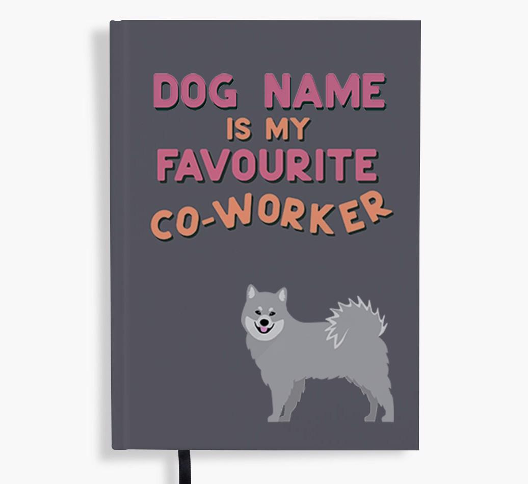 Favorite Co-Worker: Personalized {breedFullName} Notebook