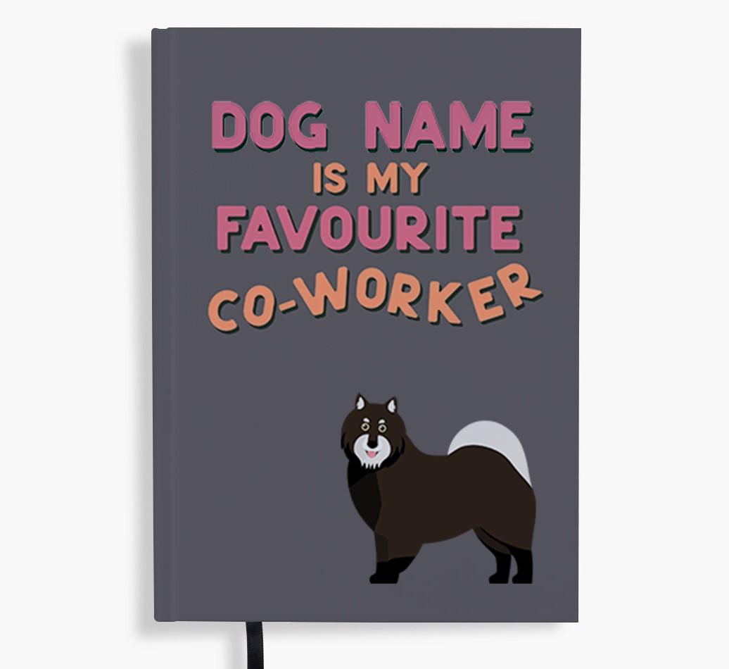 Favorite Co-Worker: Personalized {breedFullName} Notebook