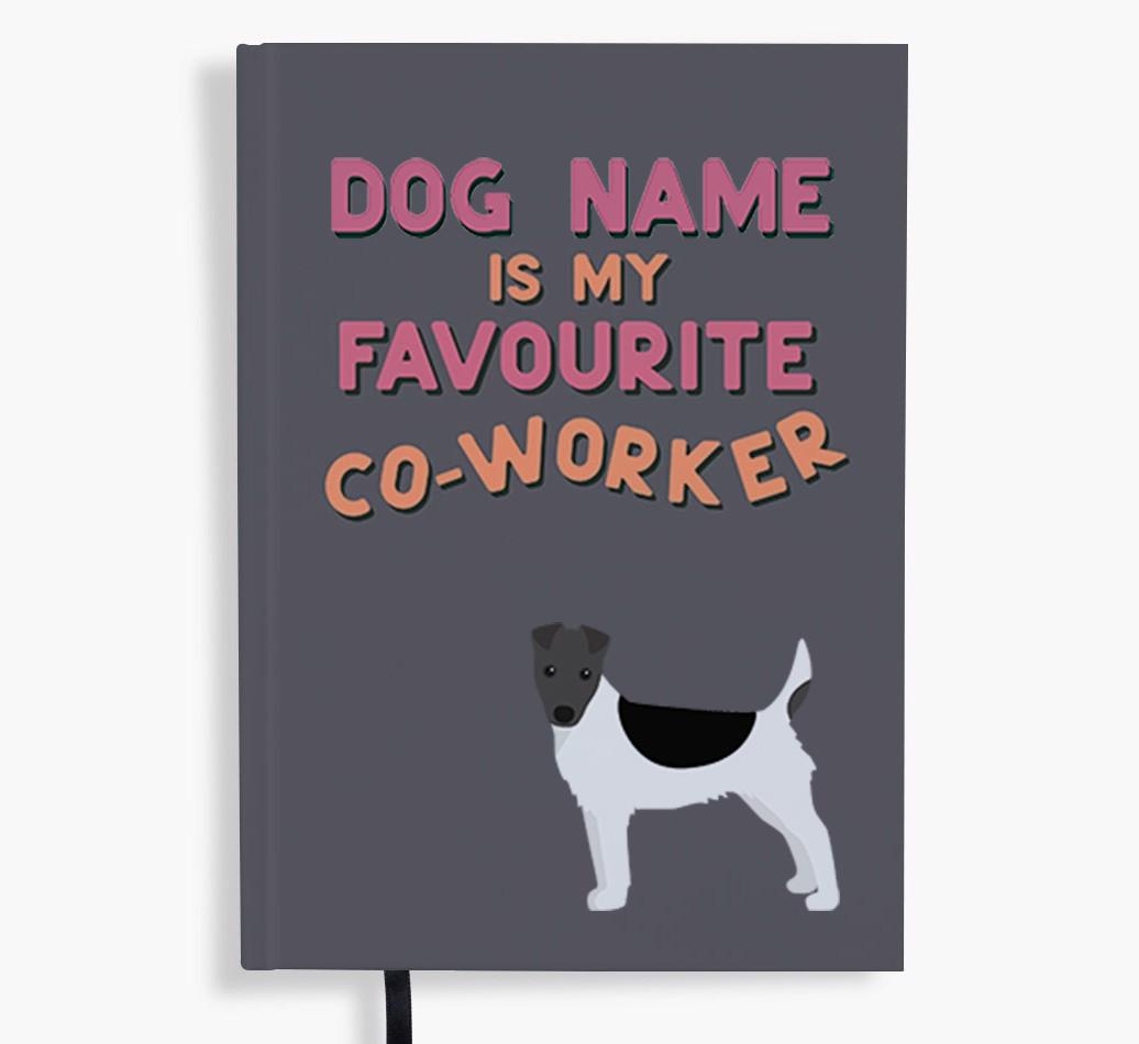 Favorite Co-Worker: Personalized {breedFullName} Notebook
