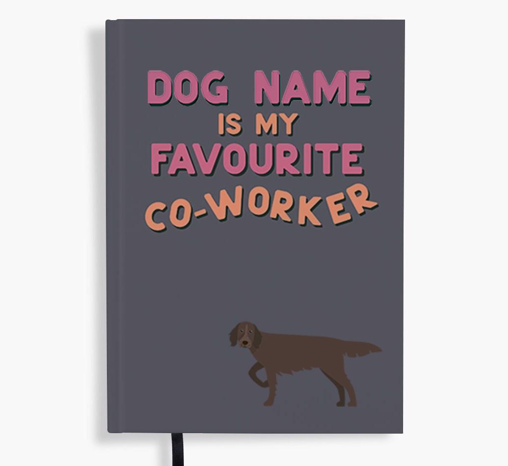 Favorite Co-Worker: Personalized {breedFullName} Notebook