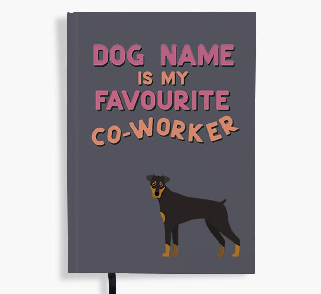 Favorite Co-Worker: Personalized {breedFullName} Notebook
