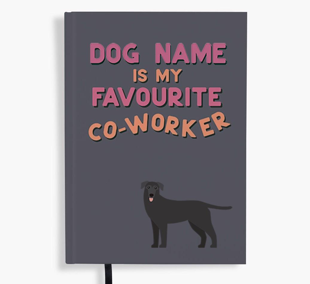 Favorite Co-Worker: Personalized {breedFullName} Notebook