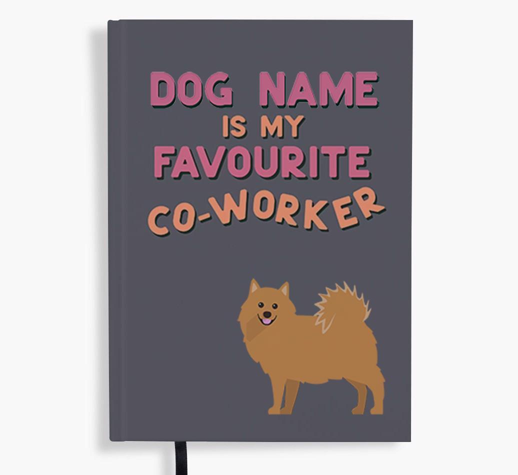 Favorite Co-Worker: Personalized {breedFullName} Notebook