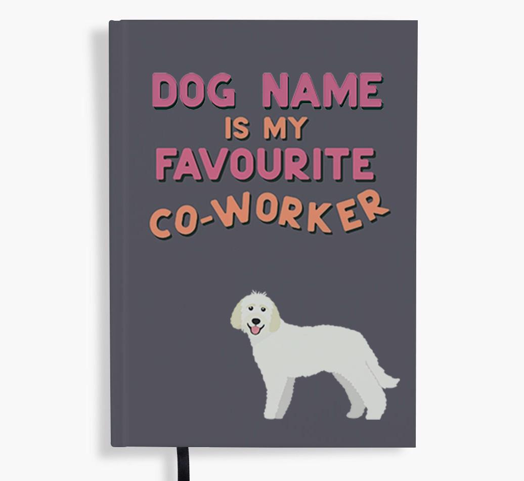 Favorite Co-Worker: Personalized {breedFullName} Notebook