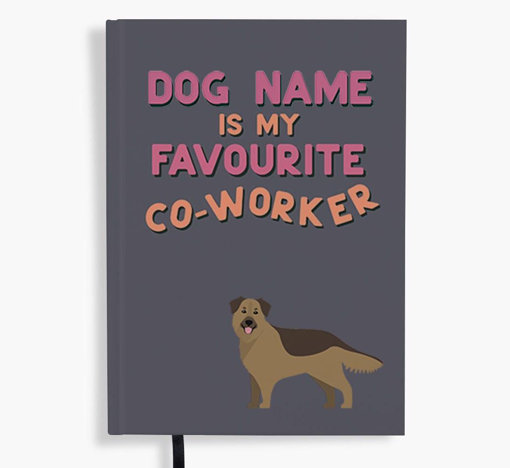Favorite Co-Worker: Personalized {breedFullName} Notebook