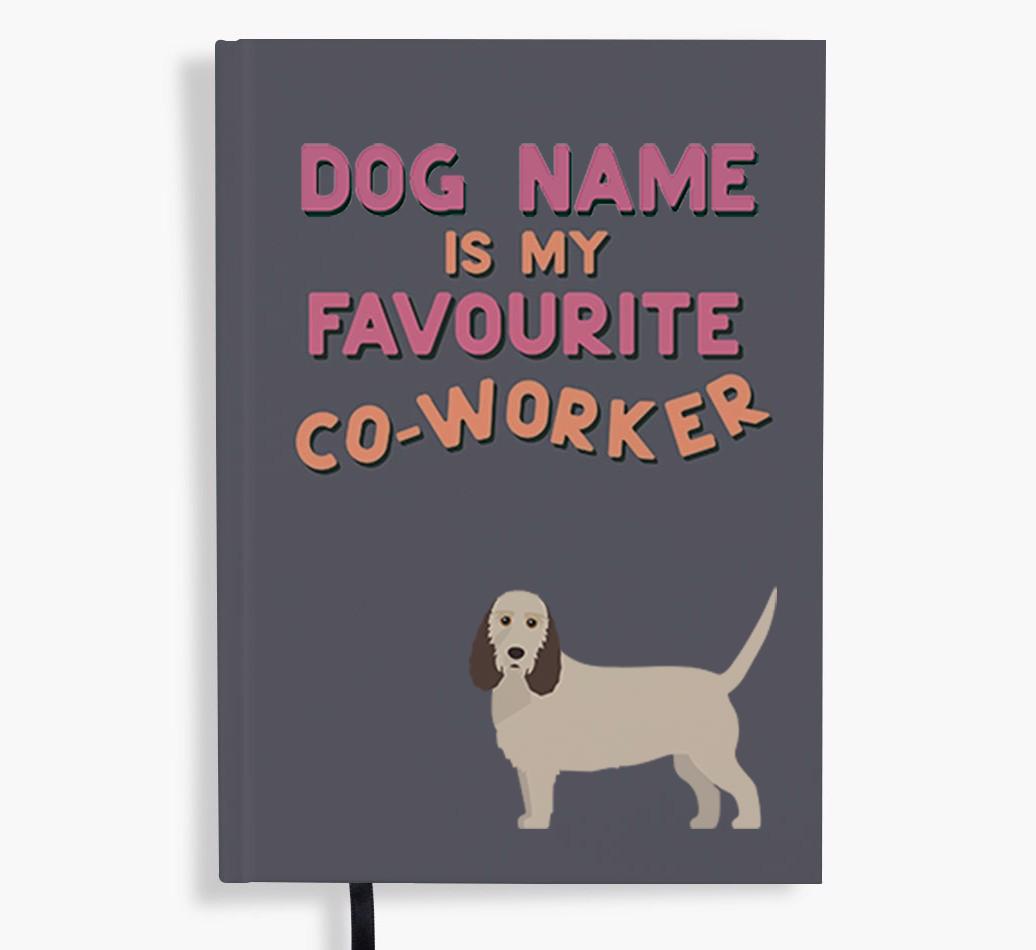 Favorite Co-Worker: Personalized {breedFullName} Notebook