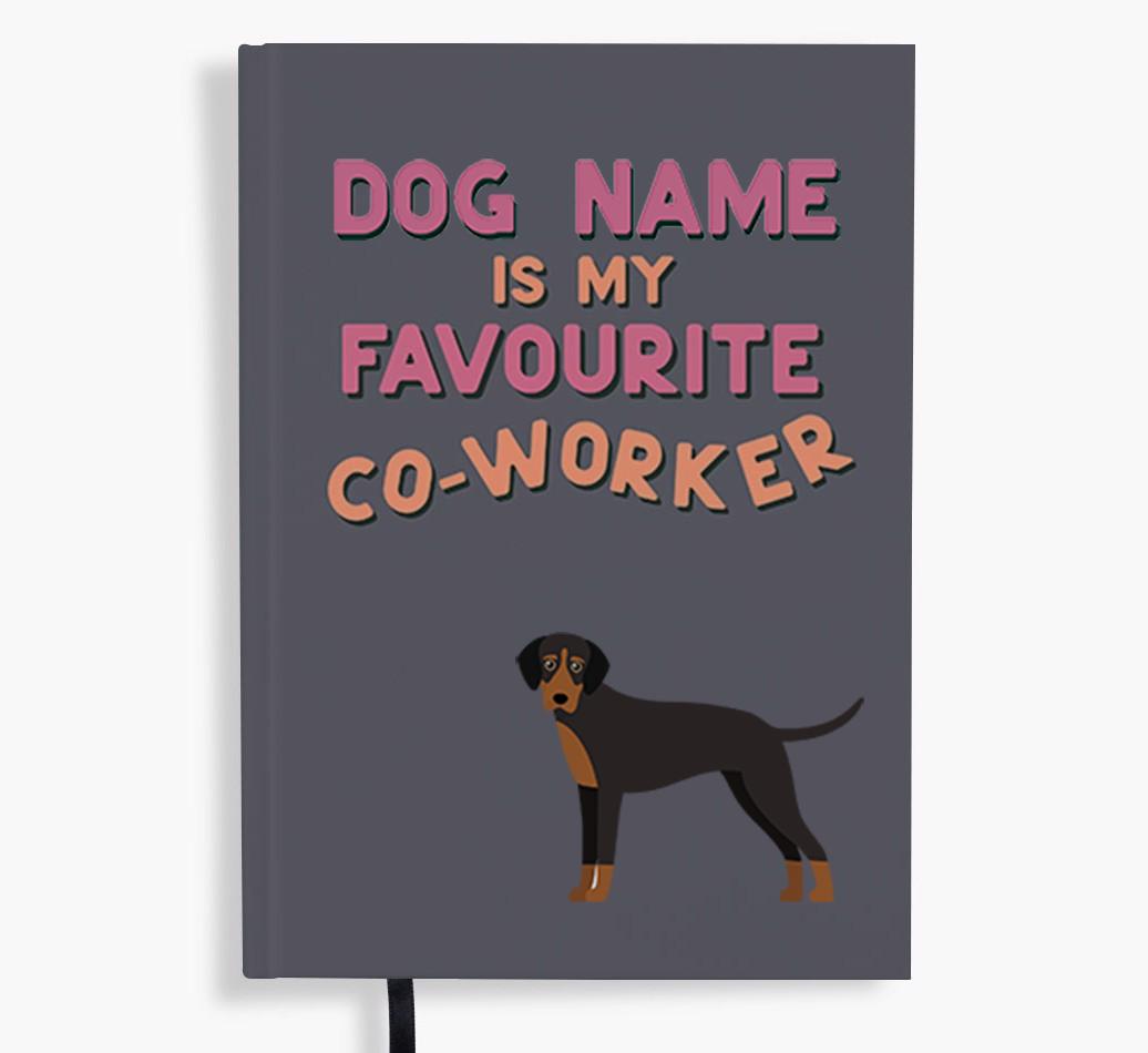 Favorite Co-Worker: Personalized {breedFullName} Notebook