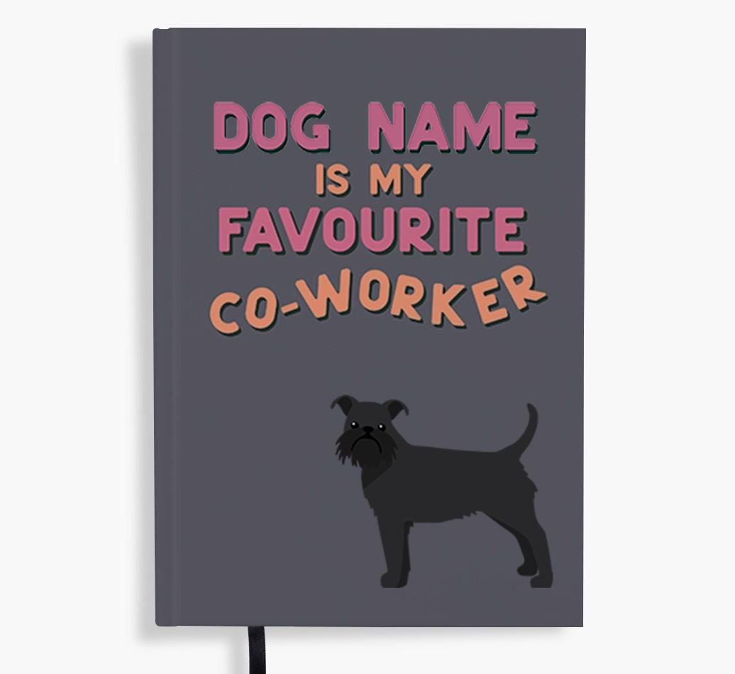 Favorite Co-Worker: Personalized {breedFullName} Notebook