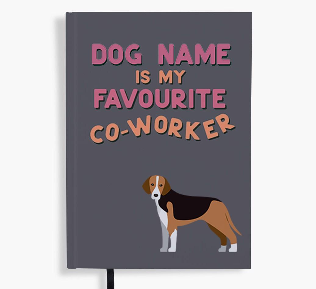 Favorite Co-Worker: Personalized {breedFullName} Notebook