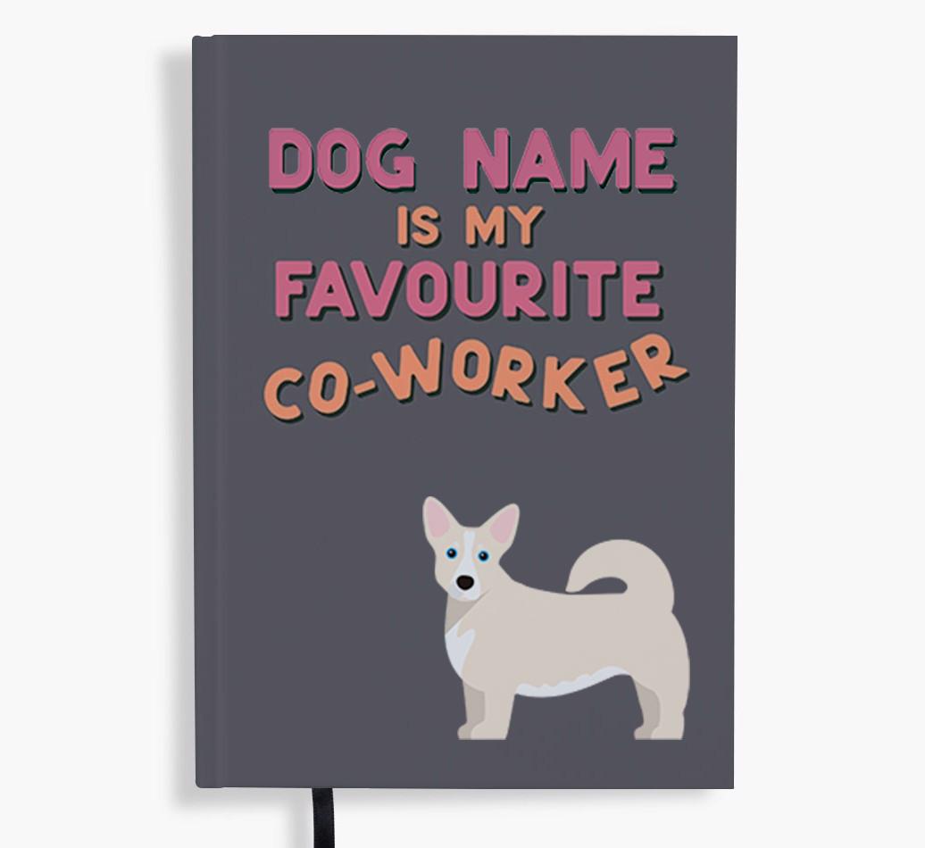 Favorite Co-Worker: Personalized {breedFullName} Notebook