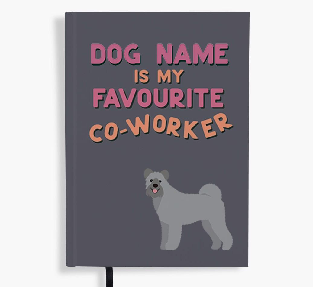 Favorite Co-Worker: Personalized {breedFullName} Notebook