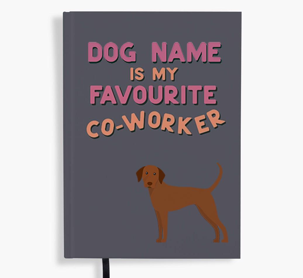 Favourite Co-Worker: Personalised {breedFullName} Notebook