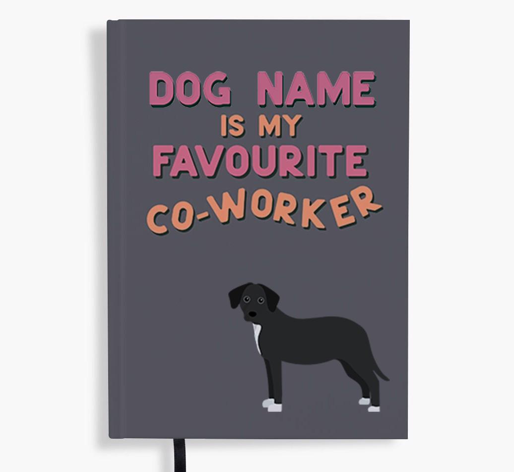 Favorite Co-Worker: Personalized {breedFullName} Notebook
