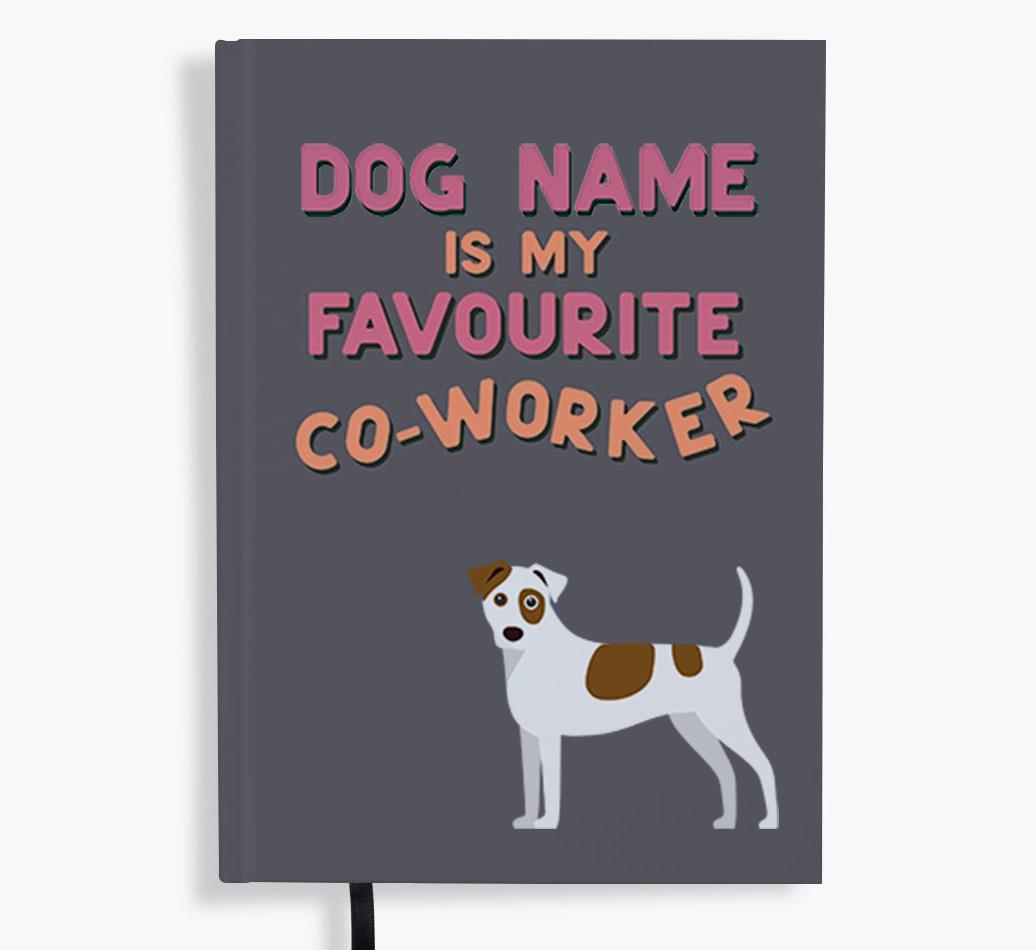 Favorite Co-Worker: Personalized {breedFullName} Notebook