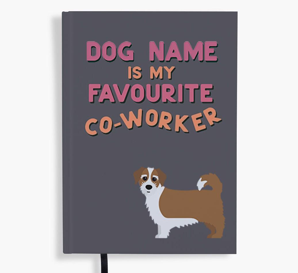 Favorite Co-Worker: Personalized {breedFullName} Notebook