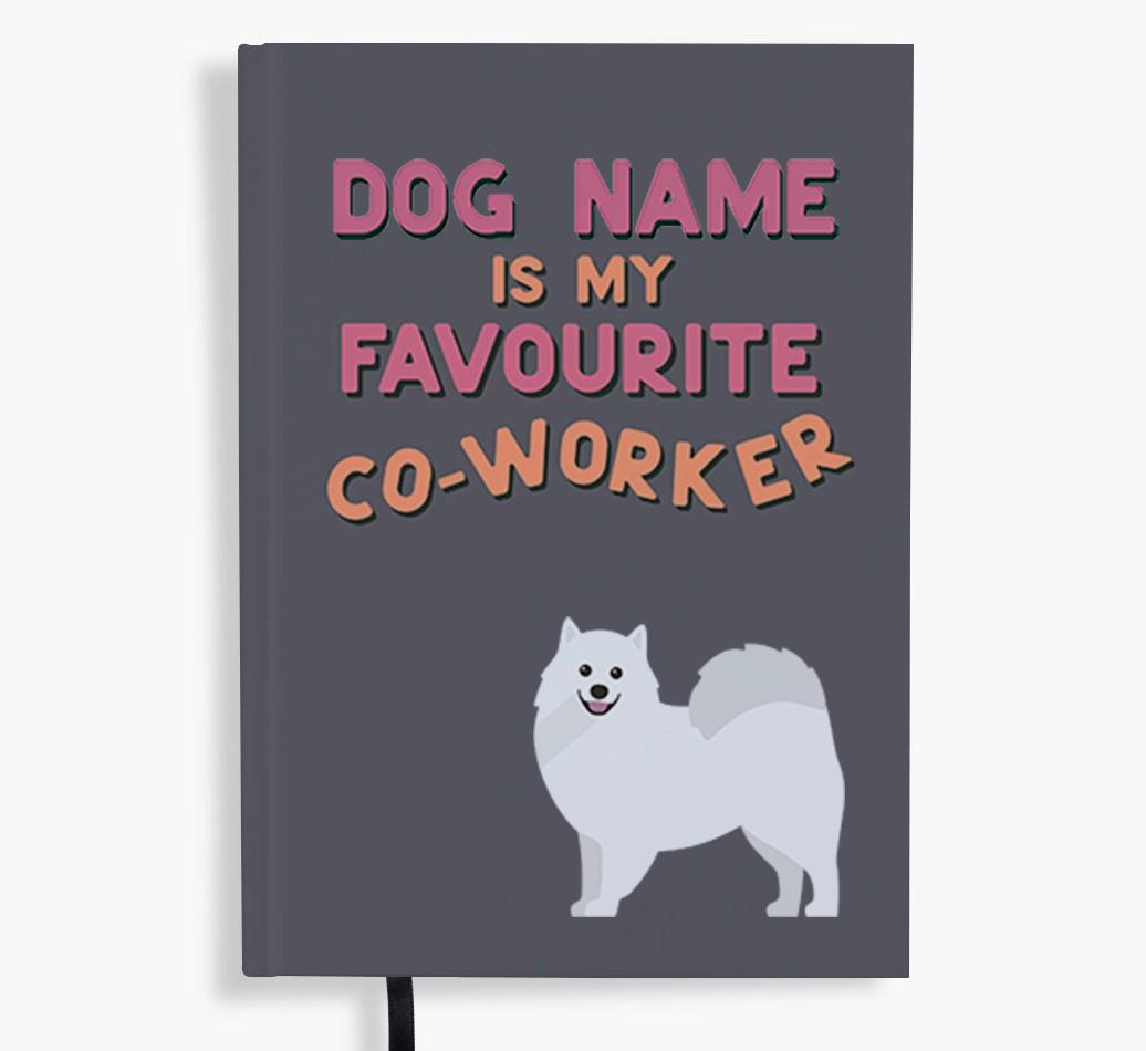 Favorite Co-Worker: Personalized {breedFullName} Notebook