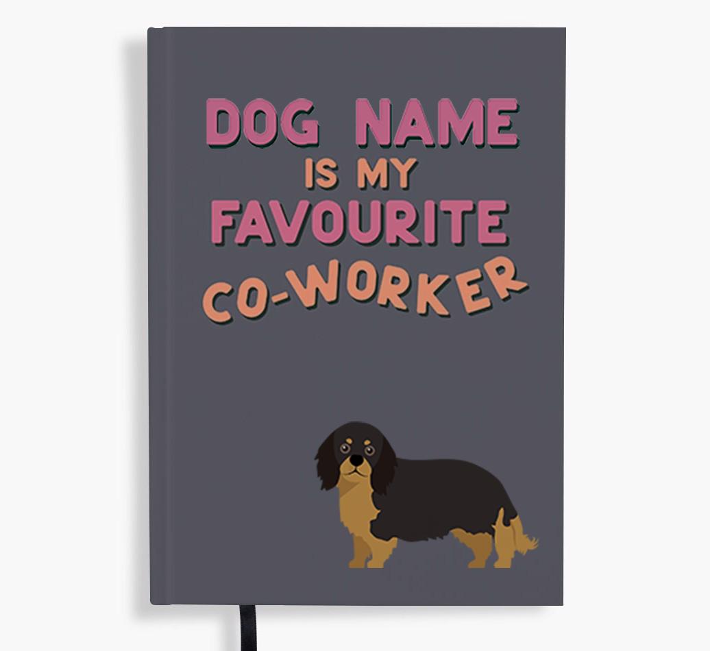 Favorite Co-Worker: Personalized {breedFullName} Notebook
