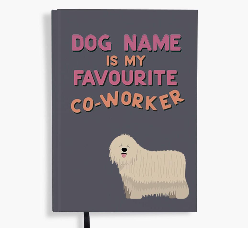 Favorite Co-Worker: Personalized {breedFullName} Notebook