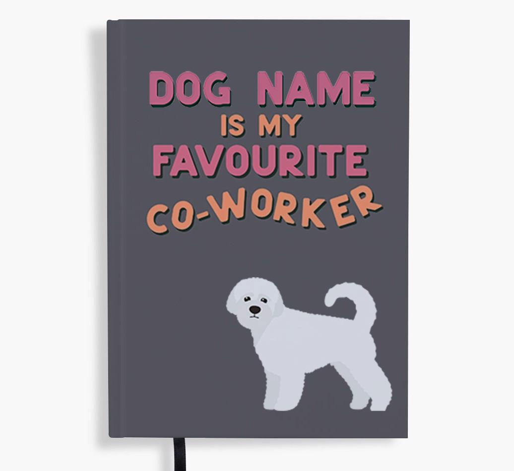 Favorite Co-Worker: Personalized {breedFullName} Notebook