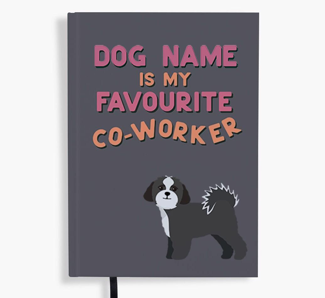 Favorite Co-Worker: Personalized {breedFullName} Notebook