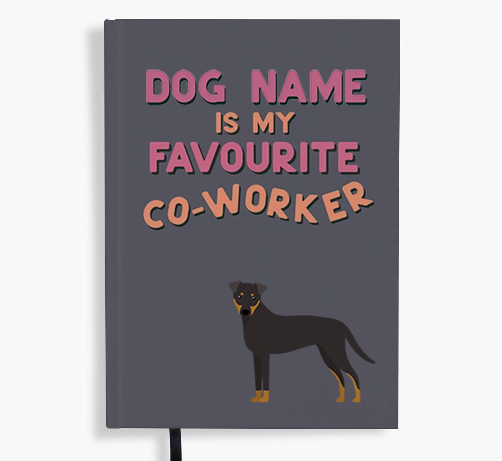 Favorite Co-Worker: Personalized {breedFullName} Notebook