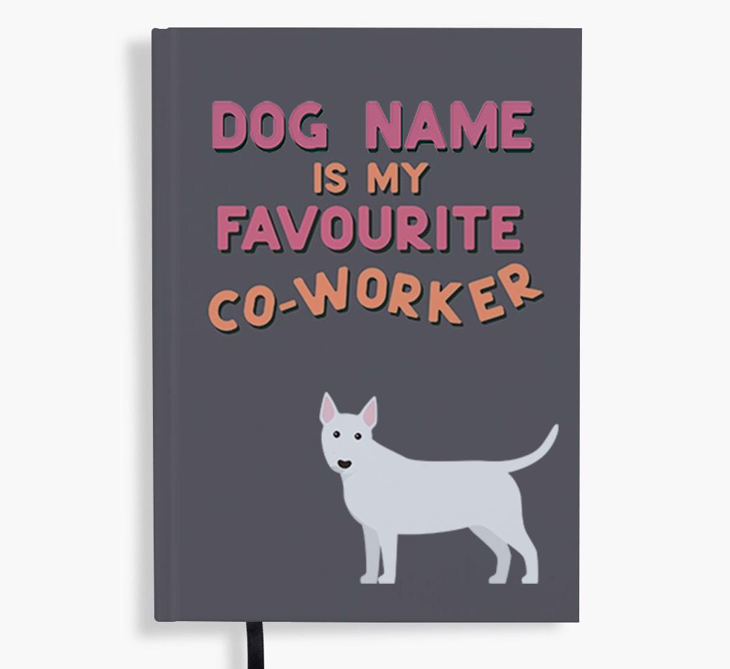Favorite Co-Worker: Personalized {breedFullName} Notebook