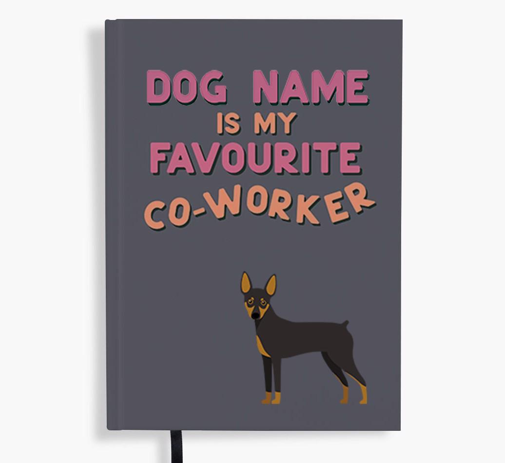 Favorite Co-Worker: Personalized {breedFullName} Notebook