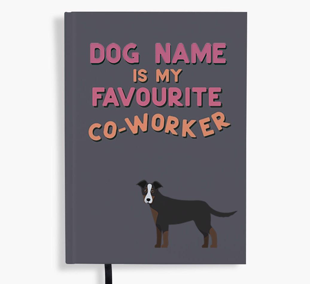 Favorite Co-Worker: Personalized {breedFullName} Notebook