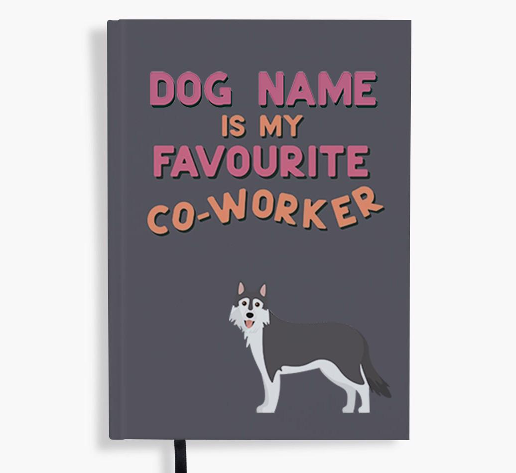 Favorite Co-Worker: Personalized {breedFullName} Notebook