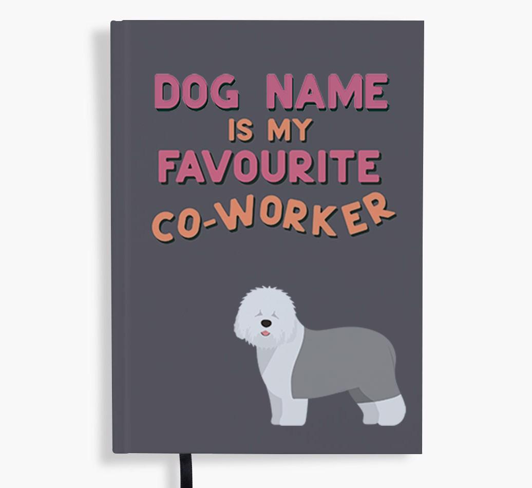 Favorite Co-Worker: Personalized {breedFullName} Notebook