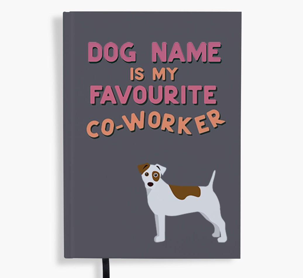Favorite Co-Worker: Personalized {breedFullName} Notebook