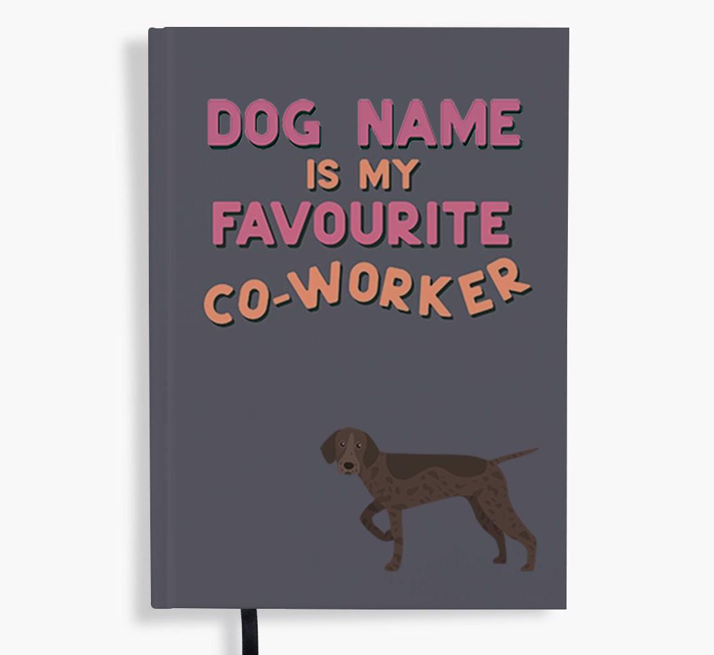 Favorite Co-Worker: Personalized {breedFullName} Notebook