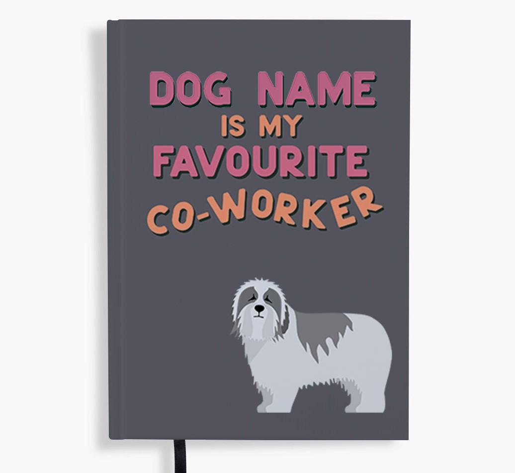 Favorite Co-Worker: Personalized {breedFullName} Notebook