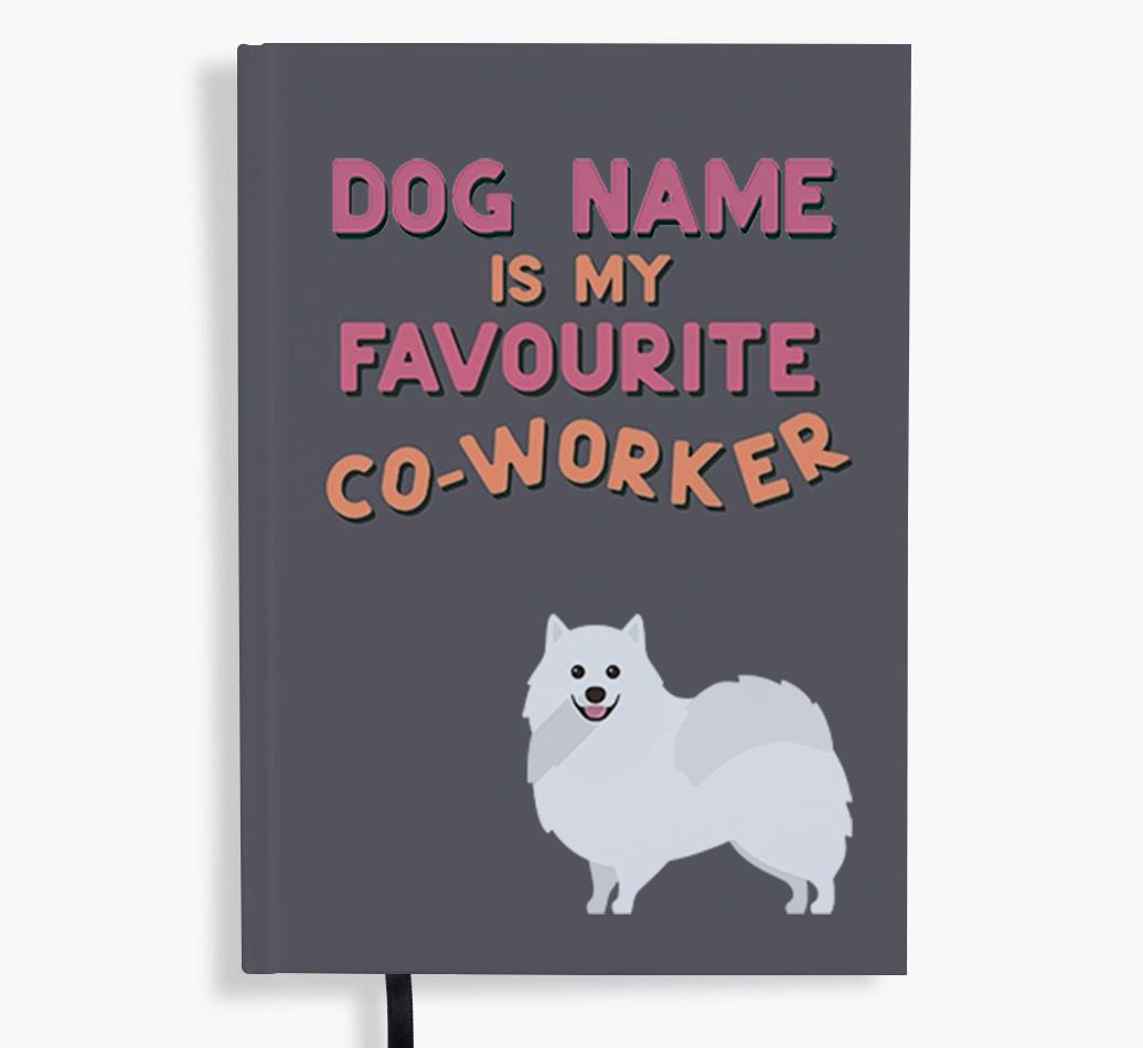 Favorite Co-Worker: Personalized {breedFullName} Notebook