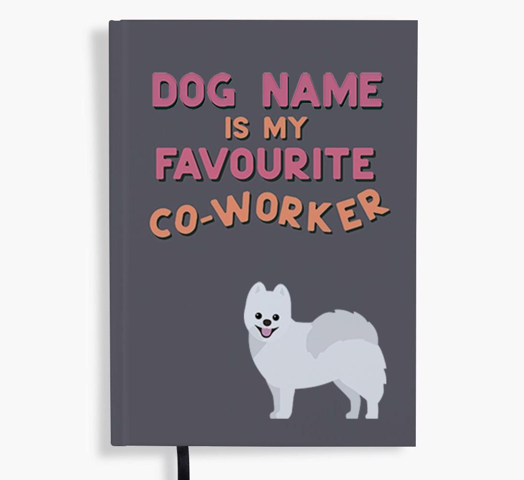 Favorite Co-Worker: Personalized {breedFullName} Notebook