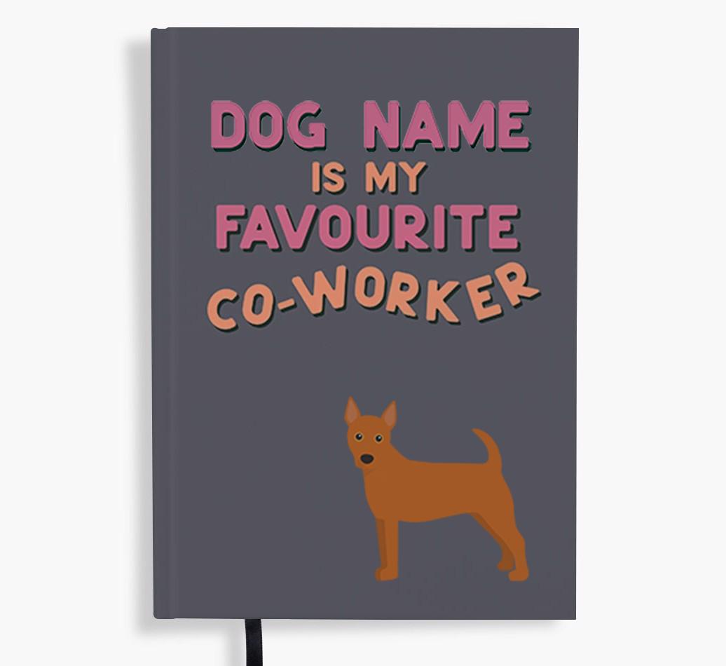 Favorite Co-Worker: Personalized {breedFullName} Notebook
