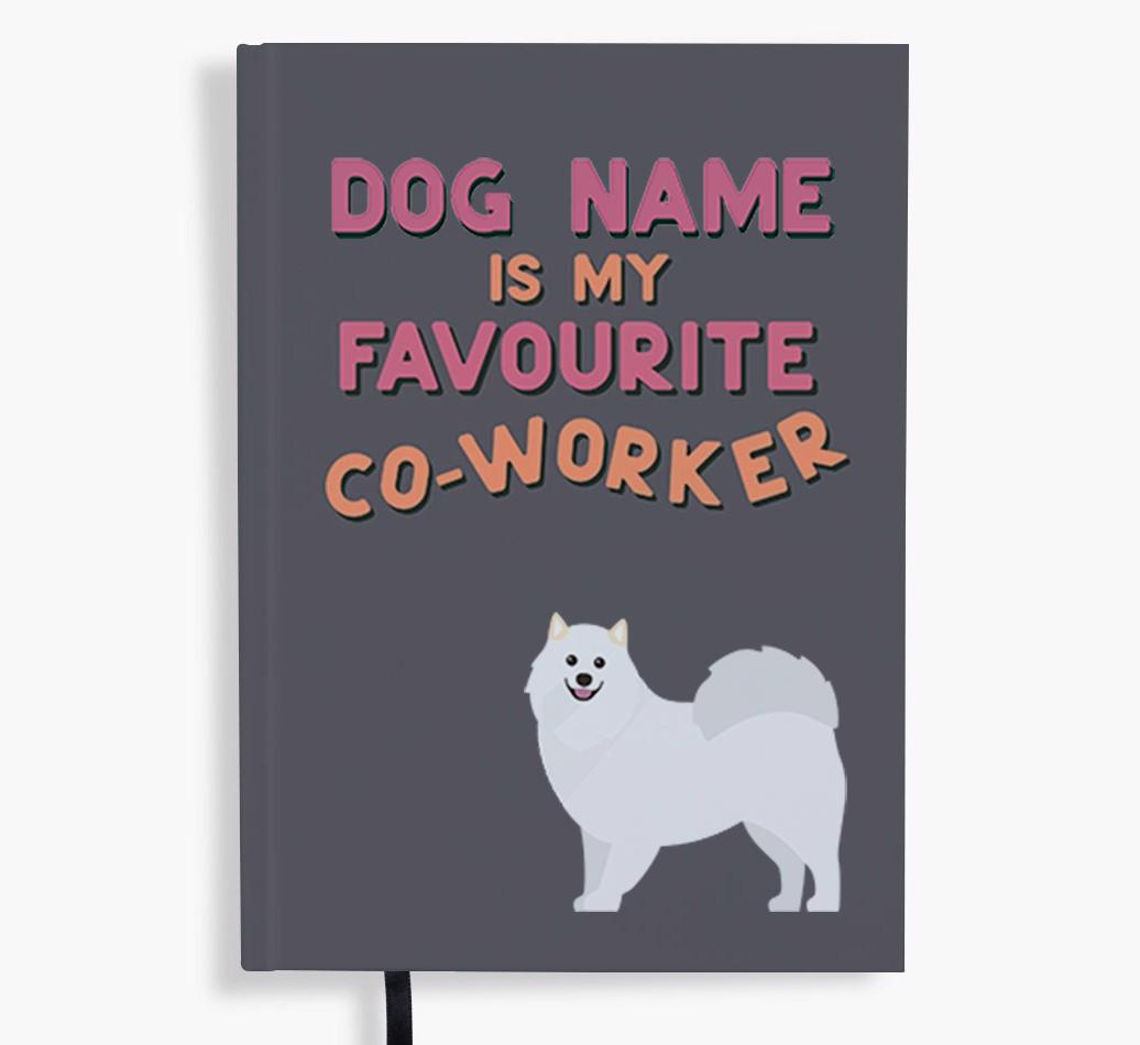 Favorite Co-Worker: Personalized {breedFullName} Notebook
