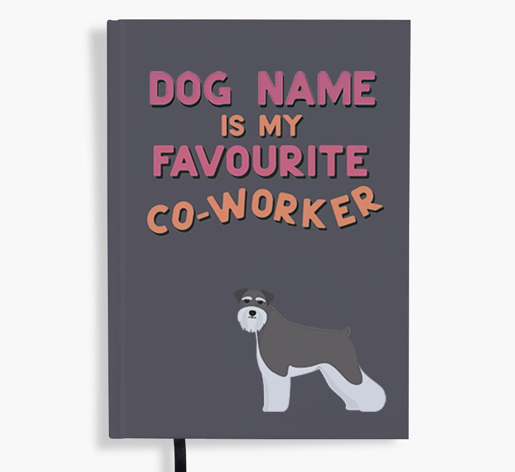 Favorite Co-Worker: Personalized {breedFullName} Notebook