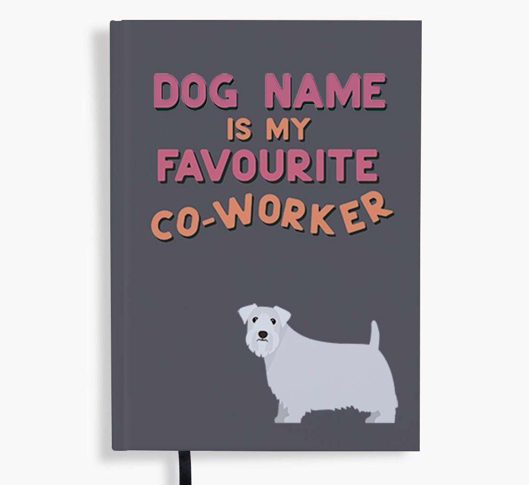 Favorite Co-Worker: Personalized {breedFullName} Notebook