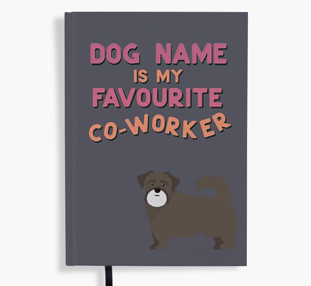 Favorite Co-Worker: Personalized {breedFullName} Notebook