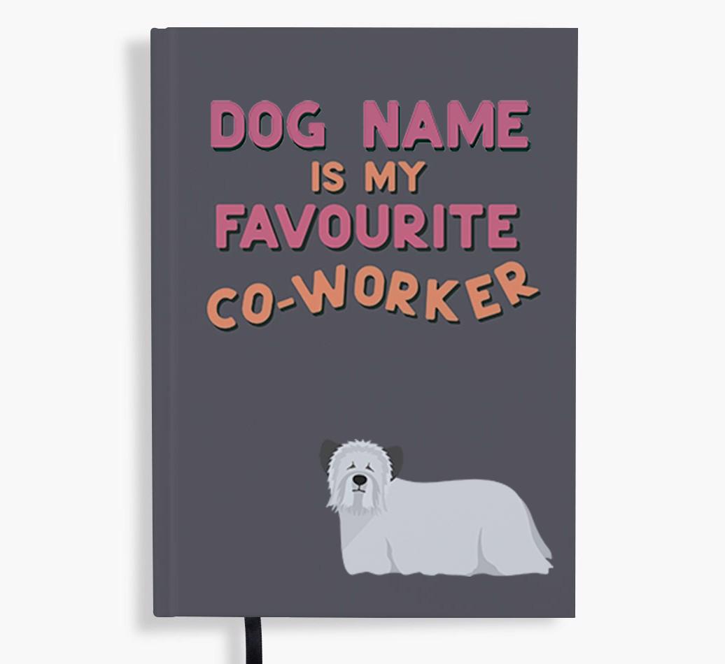 Favorite Co-Worker: Personalized {breedFullName} Notebook